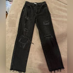 Pacsun High Rise Straight Jeans